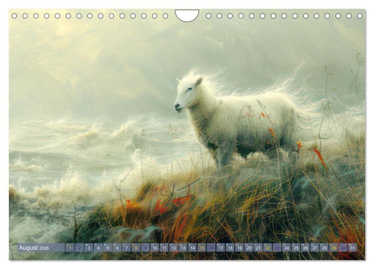 Produktbild: St&uuml;rmisch wildes Wetter (Wandkalender 2026 DIN A4 quer), CALVENDO Monatskalender