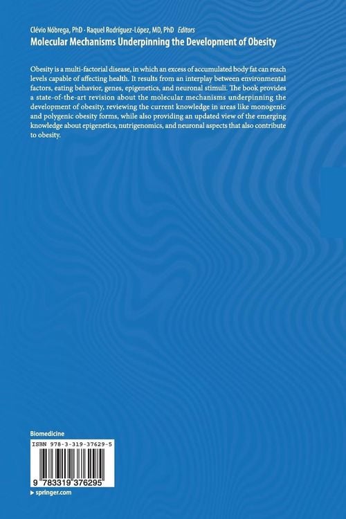 Produktbild: Molecular Mechanisms Underpinning the Development of Obesity