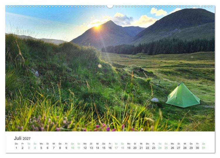 Produktbild: West Highland Love Kalender (hochwertiger Premium Wandkalender 2027 DIN A2 quer), Kunstdruck in Hochglanz