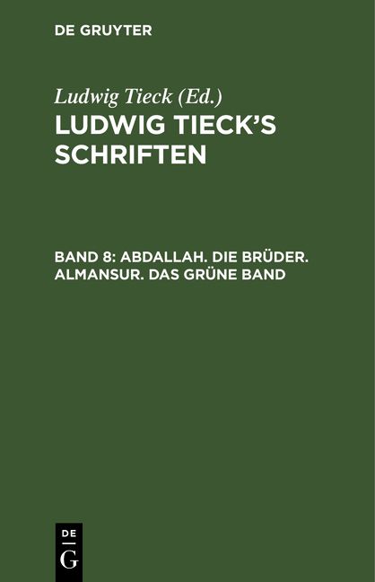 Produktbild: Abdallah. Die Br&uuml;der. Almansur. Das gr&uuml;ne Band
