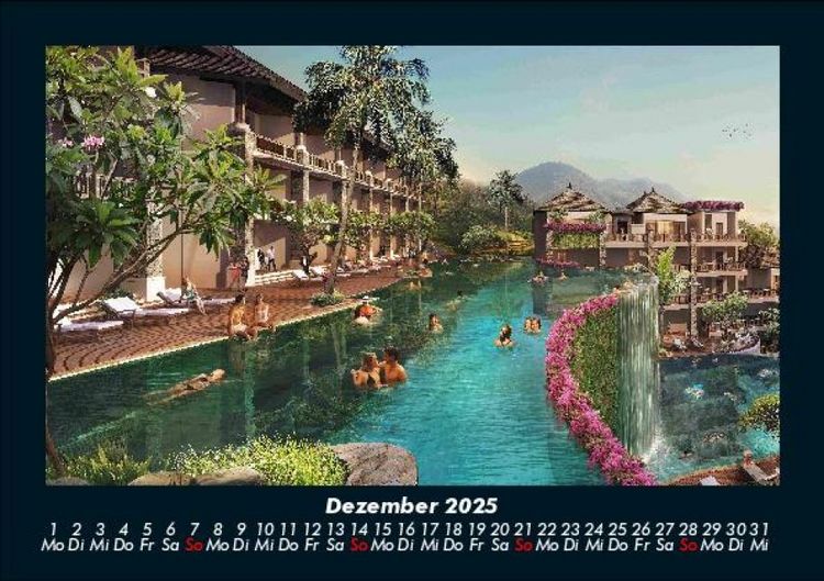 Produktbild: Bali 2025 Fotokalender DIN A5