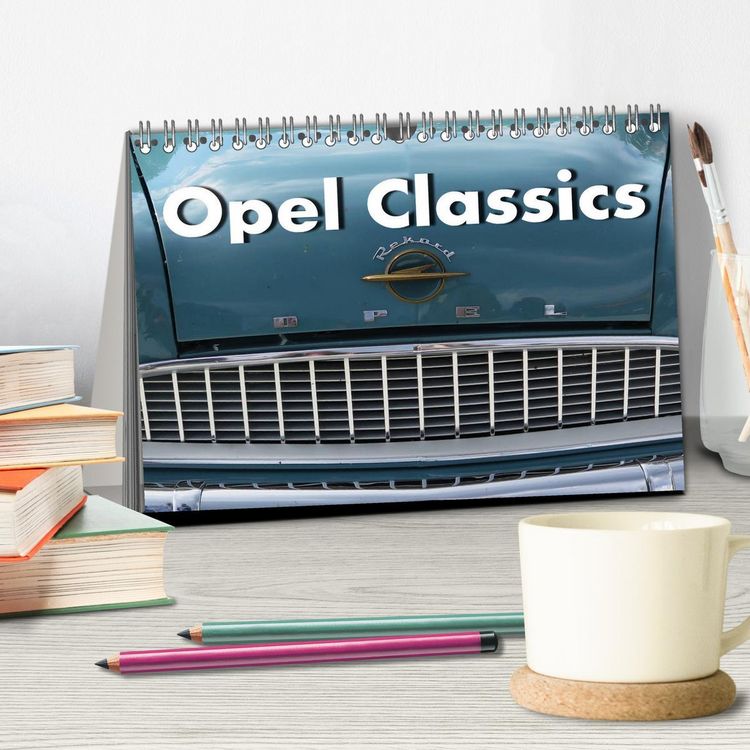 Produktbild: Opel Classics (Tischkalender 2026 DIN A5 quer), CALVENDO Monatskalender