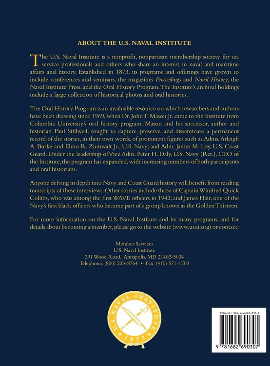 Produktbild: The Reminiscences of Adm. Arleigh A. Burke, USN (Ret.), Special Series on Selected Subjects, vol. 3