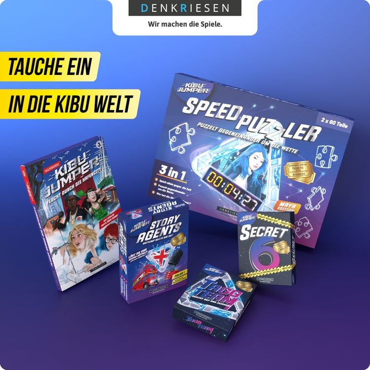 Produktbild: DENKRIESEN - KIBU JUMPER&reg; - Story Agents - Hamburg - Flucht durch die Hafencity