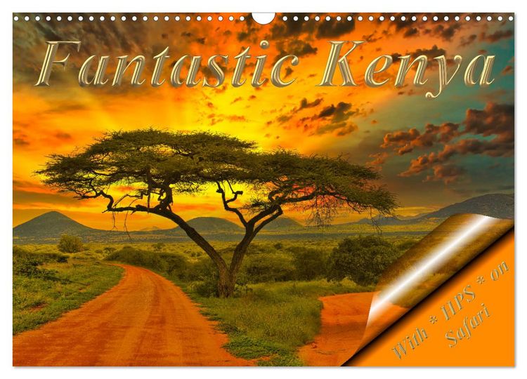 Produktbild: Fantastic Kenya (Wall Calendar 2026 DIN A3 landscape), CALVENDO 12 Month Wall Calendar