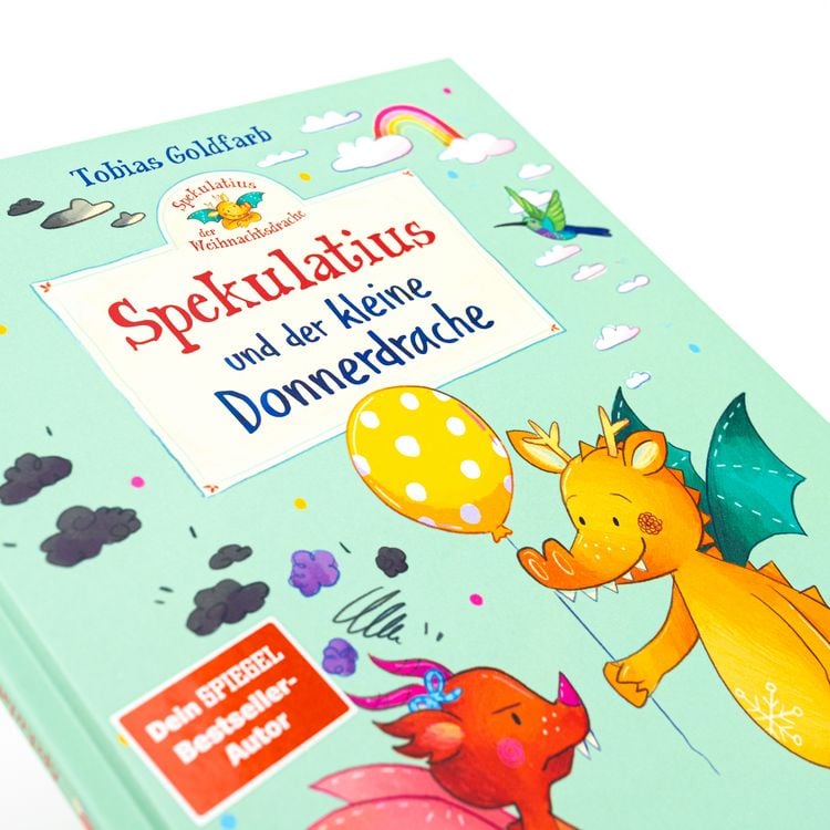 Produktbild: Spekulatius der Weihnachtsdrache. Spekulatius und der kleine Donnerdrache