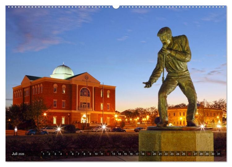 Produktbild: Grand Old South - Die S&uuml;dstaaten der USA (Wandkalender 2026 DIN A2 quer), CALVENDO Monatskalender