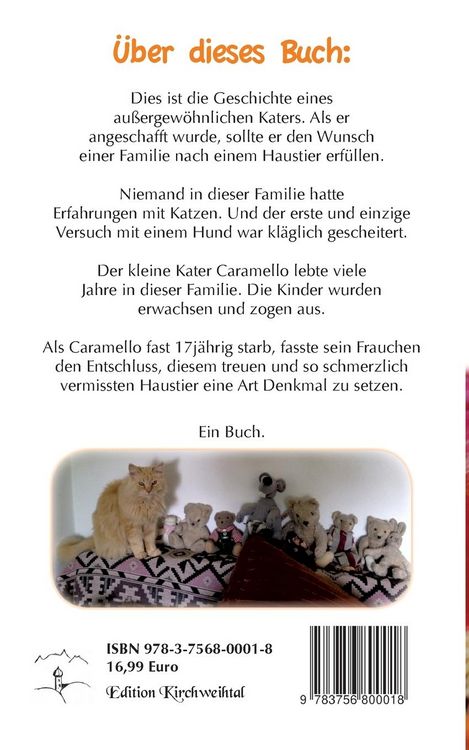 Produktbild: Kater Caramello - ein Leben ohne Katz' ist f&uuml;r die Katz'