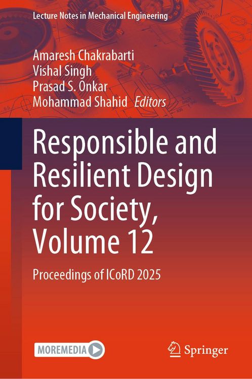 Produktbild: Responsible and Resilient Design for Society, Volume 12