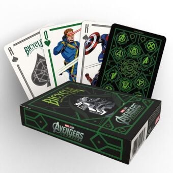Produktbild: Bicycle&reg; Marvel Avengers Doomsday (Designer Spielkarten, Poker, Skat...)