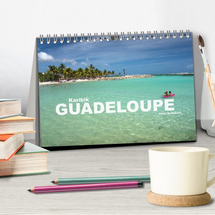 Produktbild: Karibik - Guadeloupe (Tischkalender 2026 DIN A5 quer), CALVENDO Monatskalender