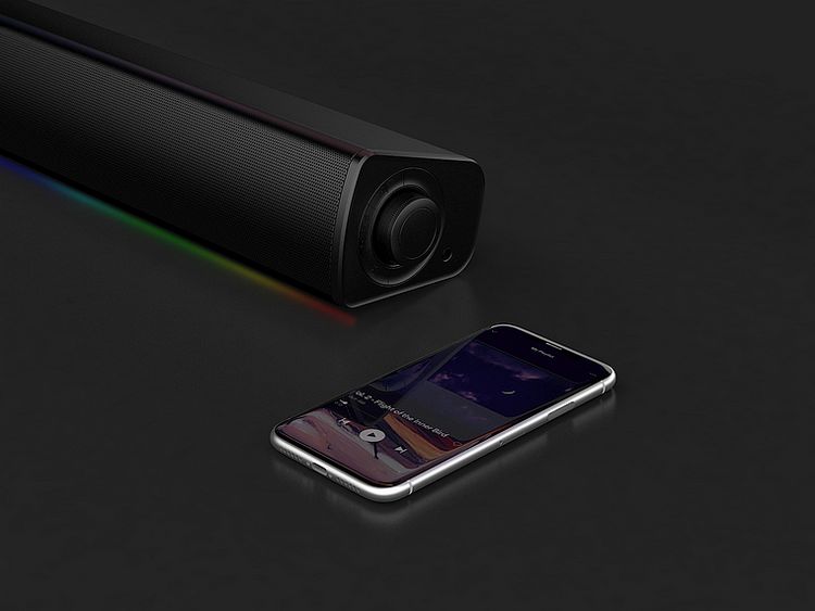 Produktbild: CREATIVE Sound Blaster GS3 Soundbar, Bluetooth 5.4, USB Audio, schwarz