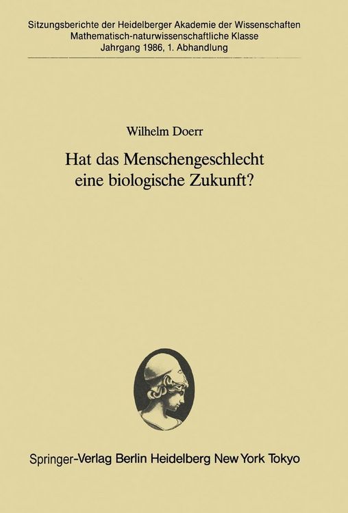 Produktbild: Hat das Menschengeschlecht eine biologische Zukunft?