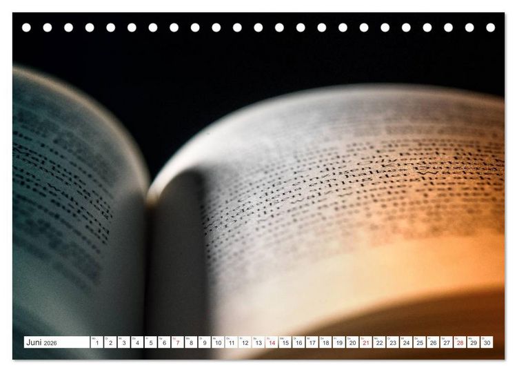 Produktbild: Ars Libri - Kunstwerk Buch (Tischkalender 2026 DIN A5 quer), CALVENDO Monatskalender