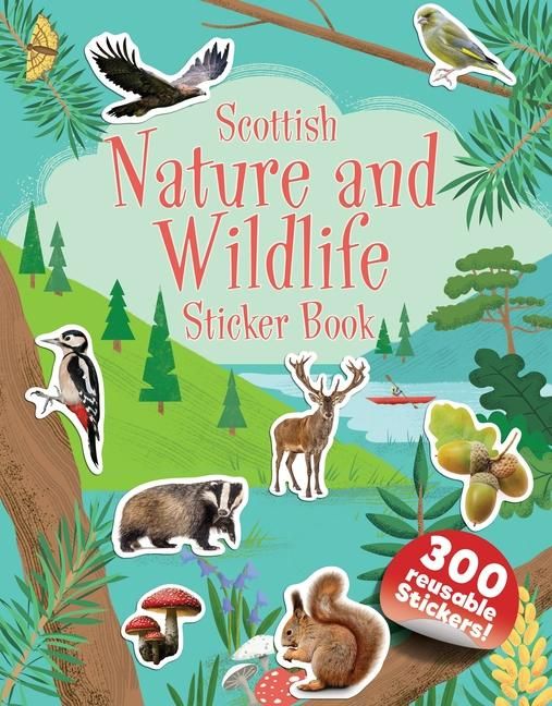 Produktbild: Scottish Nature and Wildlife Sticker Book