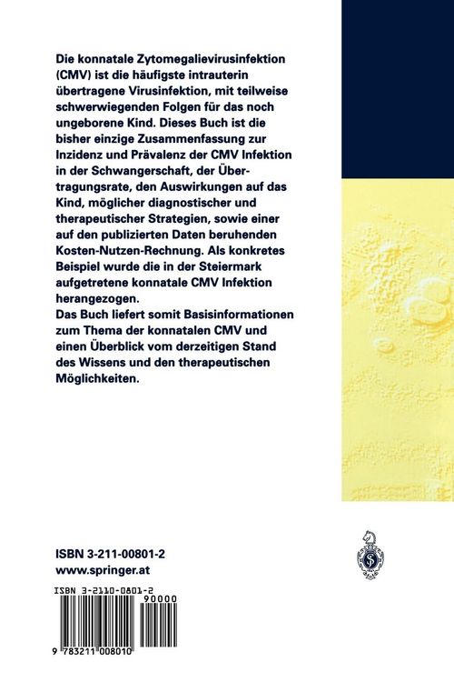 Produktbild: Die konnatale Zytomegalievirusinfektion