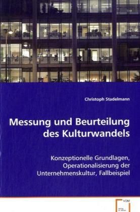 Produktbild: Stadelmann Christoph: Messung und Beurteilung des Kulturwand