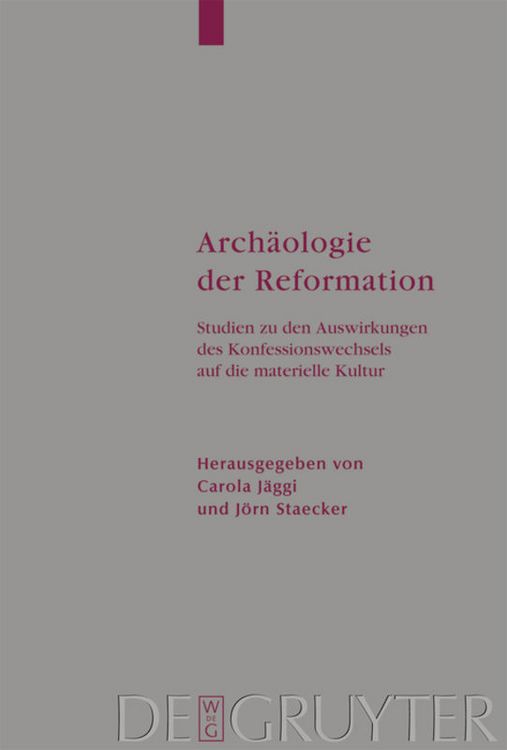Produktbild: Arch&auml;ologie der Reformation