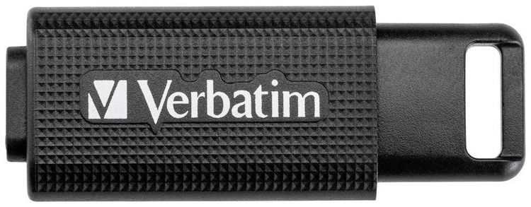 Produktbild: Verbatim Store 'n' Go USB-C&reg; USB-Stick 64GB Schwarz 49458 USB-C&reg; (USB 3.2 Gen 1)