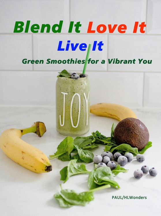 Produktbild: Blend It, Love It, Live It - Green Smoothies for a Vibrant You