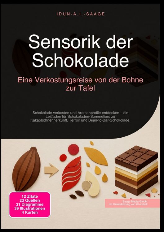 Produktbild: Sensorik der Schokolade: Eine Verkostungsreise von der Bohne zur Tafel