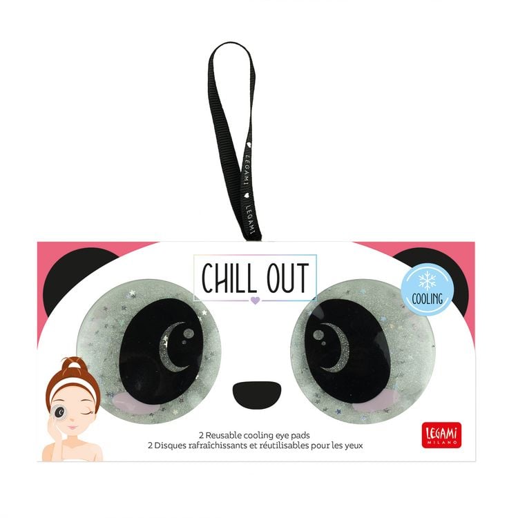 Produktbild: Legami Erfrischende Augenpads - Chill Out - Panda