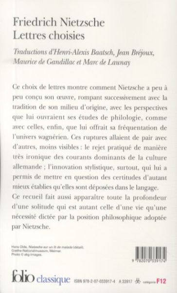 Produktbild: Fre-Lettres Choisies