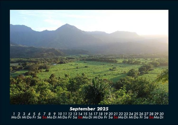 Produktbild: Landschaftskalender 2025 Fotokalender DIN A5