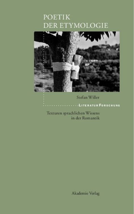 Produktbild: Poetik der Etymologie
