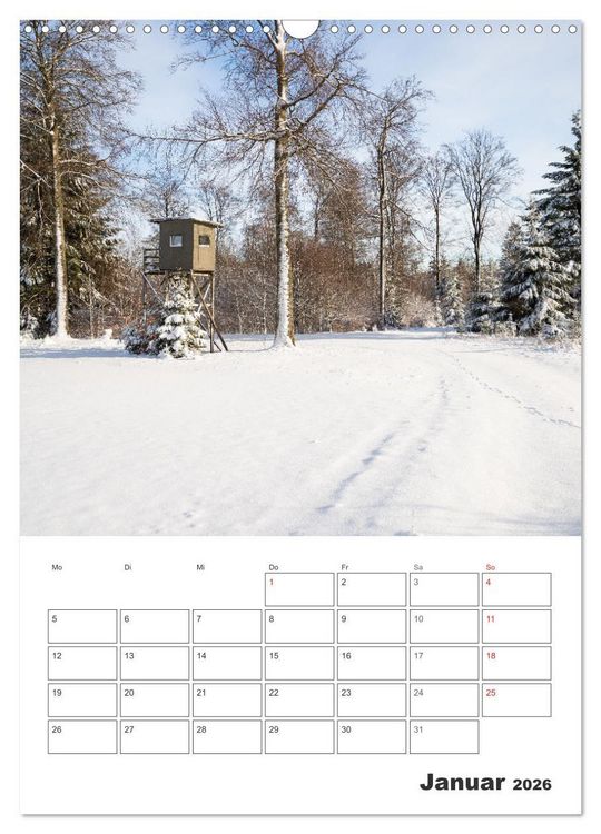 Produktbild: Wittgenstein &ndash; Eine Region mit beeindruckend sch&ouml;ner Landschaft (Wandkalender 2026 DIN A3 hoch), CALVENDO Monatskalender