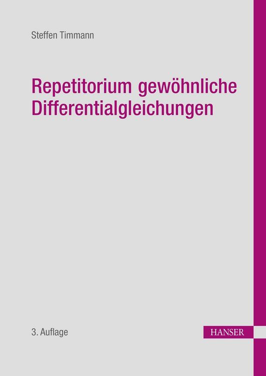 Produktbild: Repetitorium Gew&ouml;hnliche Differentialgleichungen