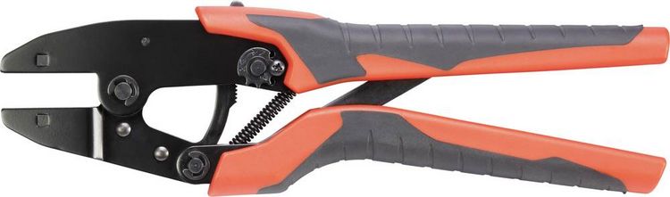 Produktbild: TOOLCRAFT PZ-500 Crimpzange ohne Crimpeinsatz, mit Systemkoffer
