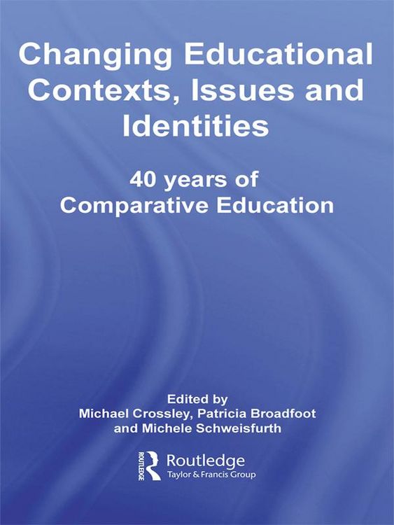 Produktbild: Changing Educational Contexts, Issues and Identities