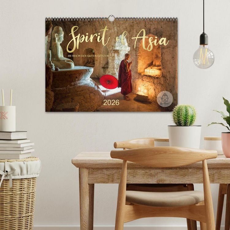Produktbild: Spirit of Asia - Im Reich der guten Geister (Wandkalender 2026 DIN A3 quer), CALVENDO Monatskalender