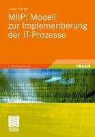 Produktbild: MIIP: Modell zur Implementierung der IT-Prozesse
