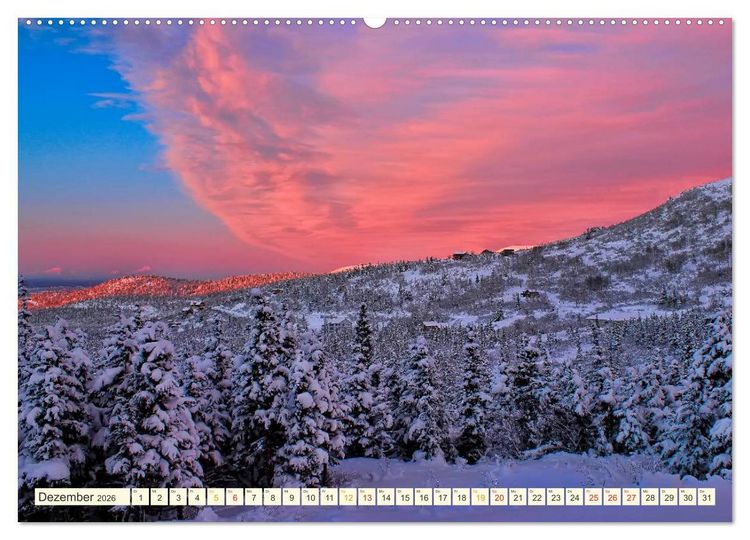 Produktbild: B&uuml;hne frei f&uuml;r - Alaska (Wandkalender 2026 DIN A2 quer), CALVENDO Monatskalender