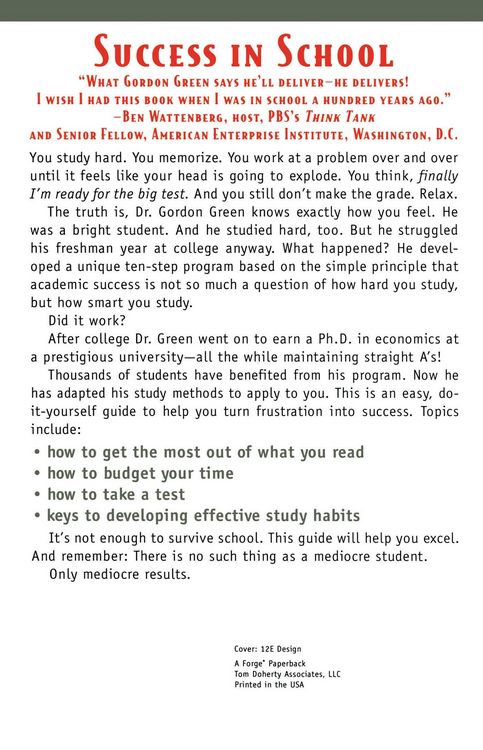 Produktbild: How to Get Straight A's in School and Have Fun at the Same Time