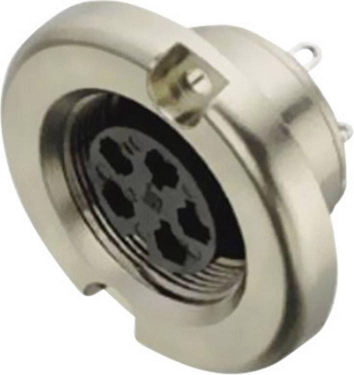 Produktbild: Binder 09-0036-00-03-1 Rundstecker Flanschbuchse Serie (Rundsteckverbinder): 691 Gesamtpolzahl: 3 1 St.