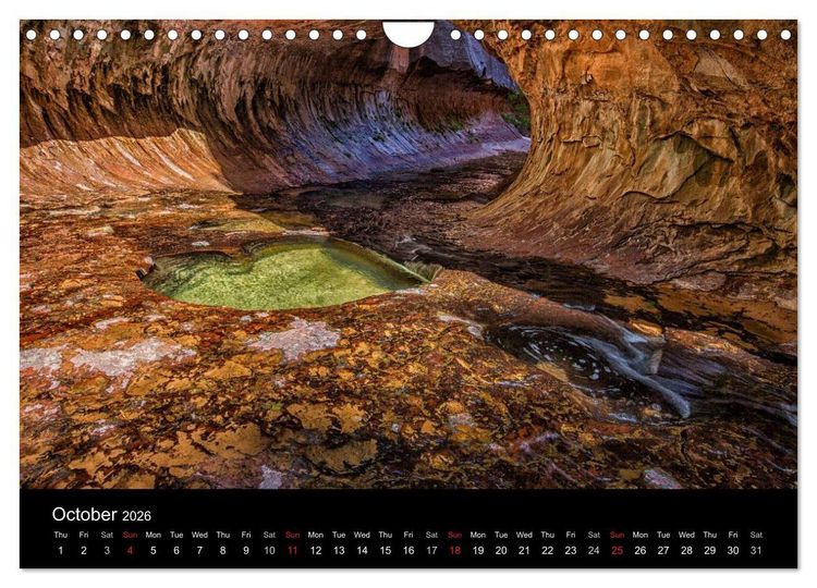 Produktbild: USA Nature Deluxe (Wall Calendar 2026 DIN A4 landscape), CALVENDO 12 Month Wall Calendar