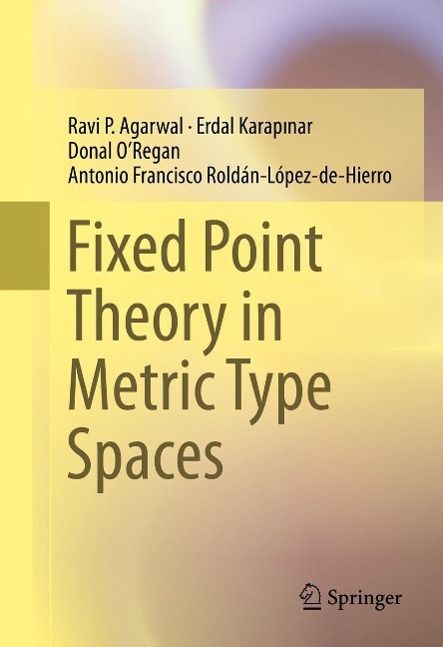 Produktbild: Fixed Point Theory in Metric Type Spaces