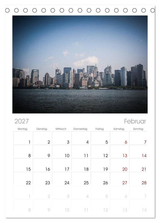 Produktbild: Tischplaner 2027 - New York Shoots (A5 Tischkalender zum Aufstellen) CALVENDO