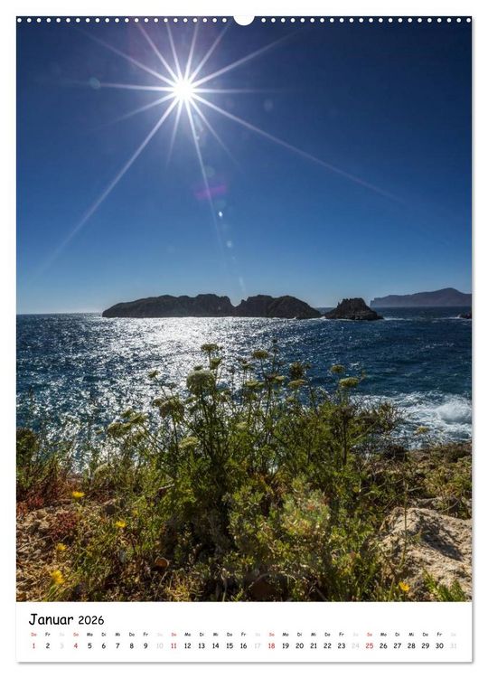 Produktbild: Mallorca - wild und romantisch (hochwertiger Premium Wandkalender 2026 DIN A2 hoch), Kunstdruck in Hochglanz