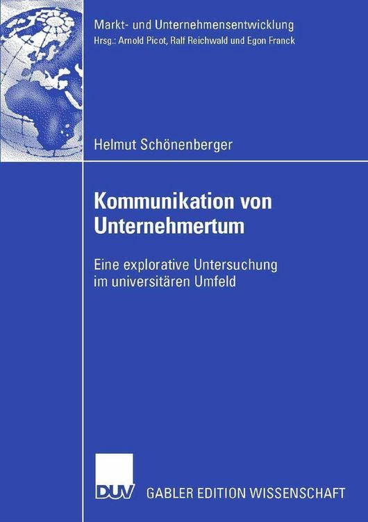 Produktbild: Kommunikation von Unternehmertum