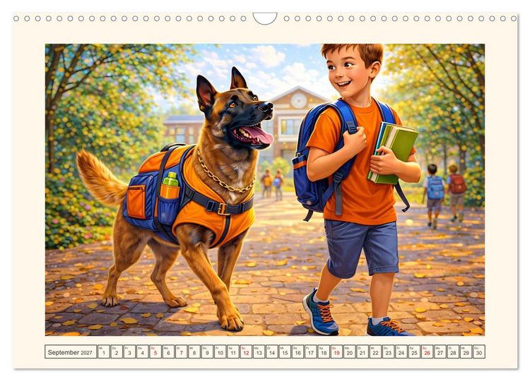 Produktbild: Aufgepasst (Wandkalender 2027 DIN A3 quer), CALVENDO Monatskalender