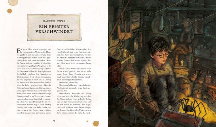 Produktbild: Harry Potter und der Stein der Weisen (farbig illustrierte Schmuckausgabe)