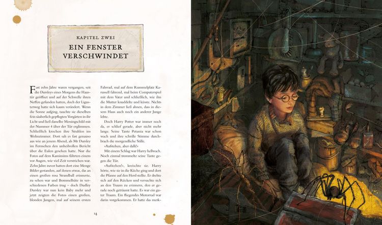 Produktbild: Harry Potter und der Stein der Weisen (farbig illustrierte Schmuckausgabe)