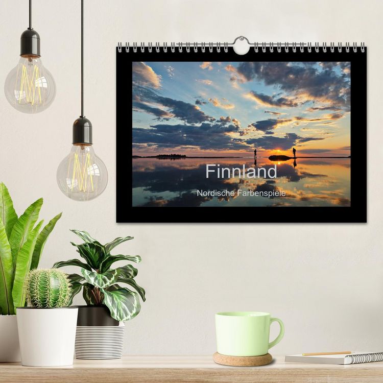 Produktbild: Finnland - Nordische Farbenspiele (Wandkalender 2026 DIN A4 quer), CALVENDO Monatskalender