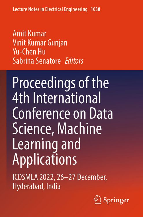 Produktbild: Proceedings of the 4th International Conference on Data Science, Machine Learning and Applications