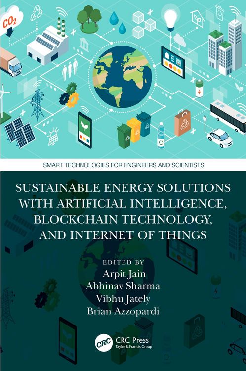 Produktbild: Sustainable Energy Solutions with Artificial Intelligence, Blockchain Technology, and Internet of Things