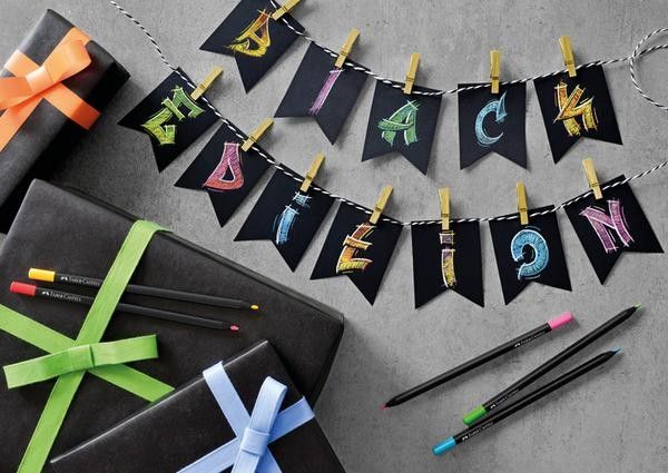 Produktbild: Faber-Castell Buntstifte Black Edition 12er Set